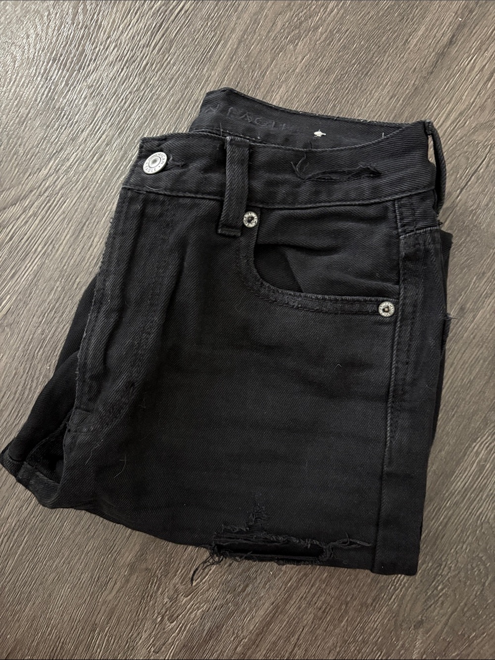 American Eagle Outfitters Black Mom Jeans
